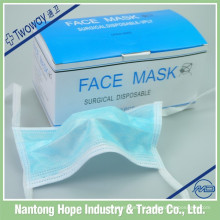 masque facial non-tissé médical jetable pour l&#39;adulte